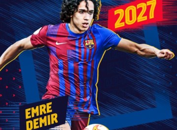 世界杯官方下载-【官方】巴萨预订17岁土耳其天才 球员明夏加入B队